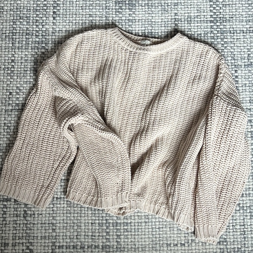 Classic from The Simple Folk : The Chunky Sweater !
